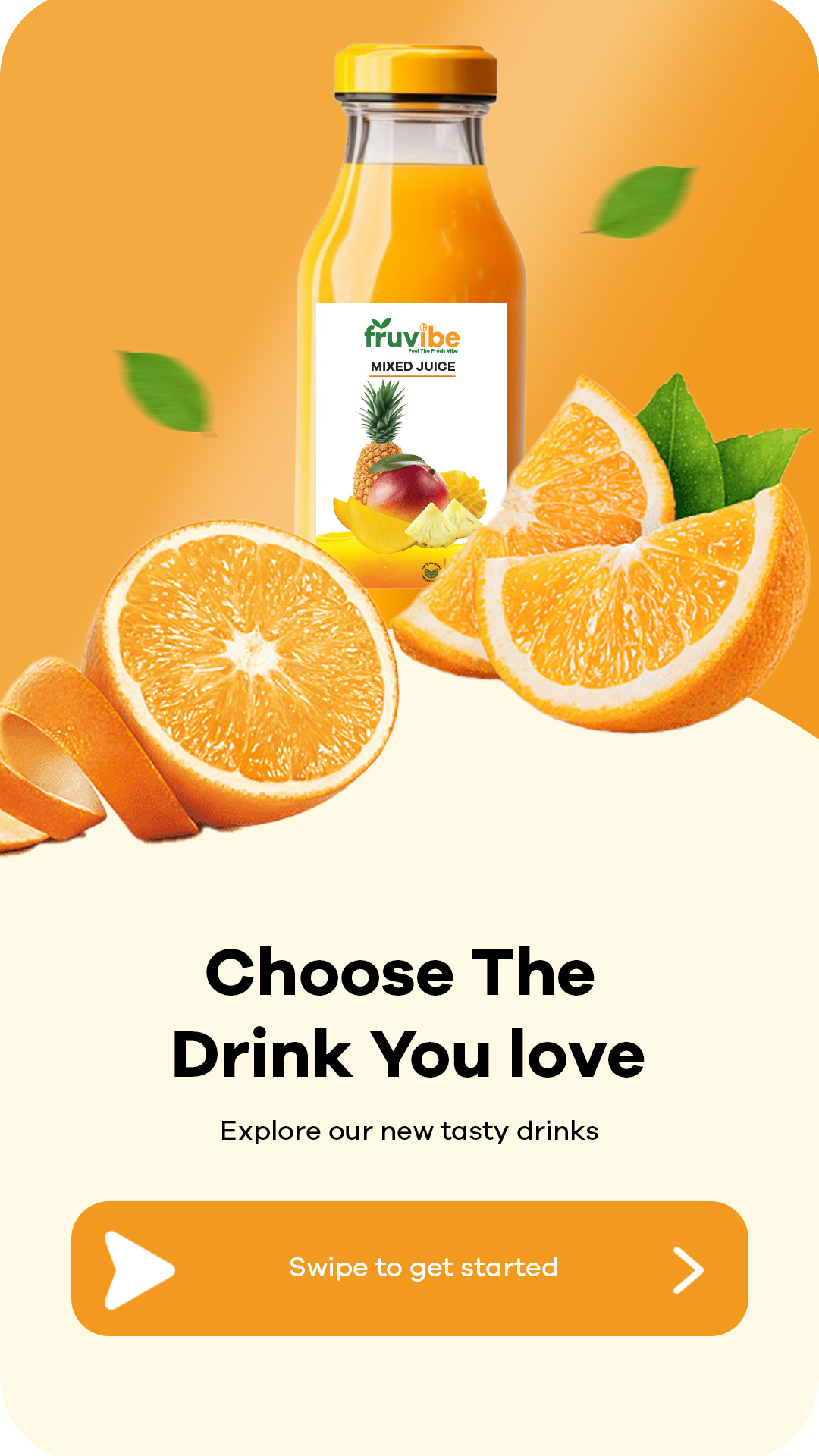 Fruvibe Lookbook Screen Template